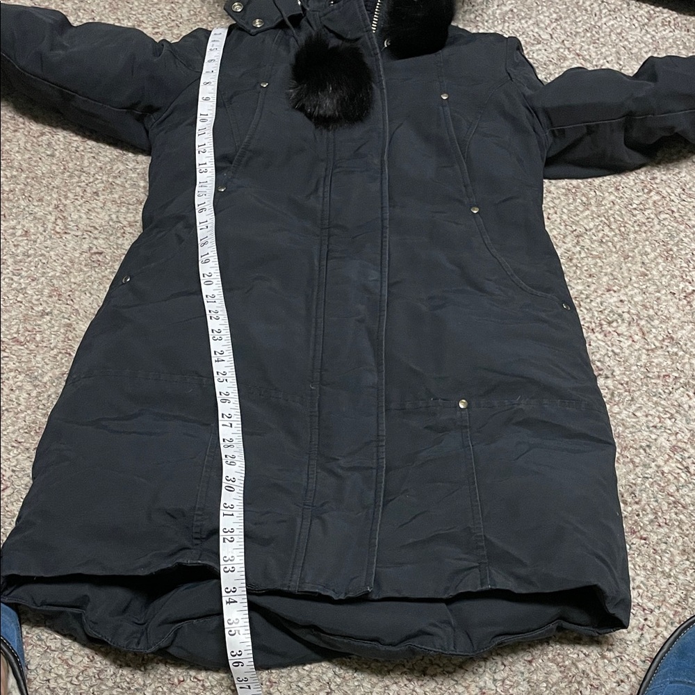 Moose Knuckles Women's Black Fur-Trimmed Ski Jacket - Picture 11 of 15